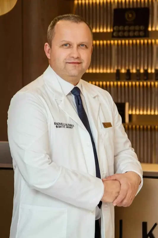 Chirurgas abdominalinis chirurgas proktologas koloproktologas Zigmantas Urniežius
