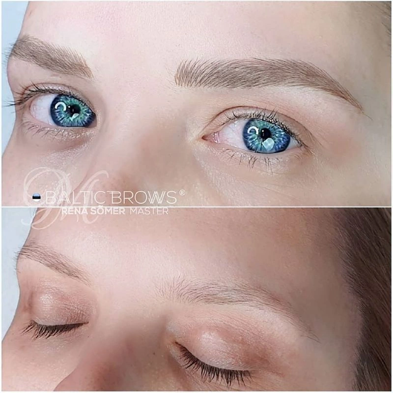 Antakių mikropigmentacija (microblading)